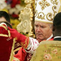 Arrivata in Vaticano la risposta del lefevriani. Nella foto Mons. Fellay